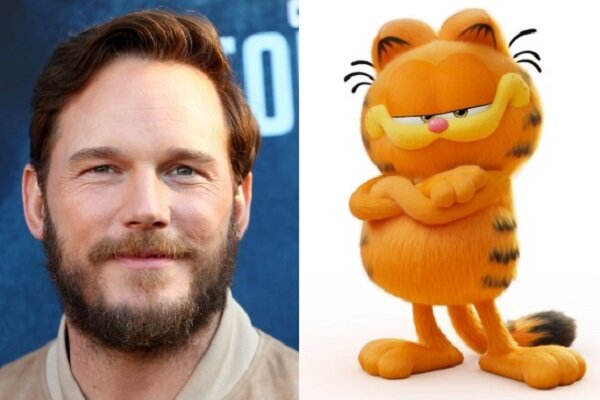 «کریس پرت» در فیلم انیمیشن Garfield صداپیشگی می‌ کند